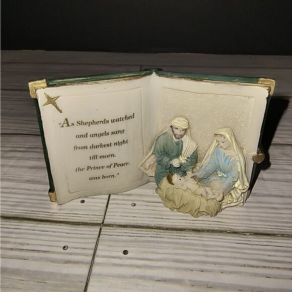 Vintage Magic Creations The Story Of Christmas Nativity Scene Holiday Decor 1998 - Picture 9 of 9